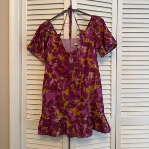 Greylin halter summer flowy dress
